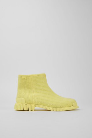 Camper Pix TENCEL® - Gelbe Damenstiefelette aus TENCEL™-Lyocell
