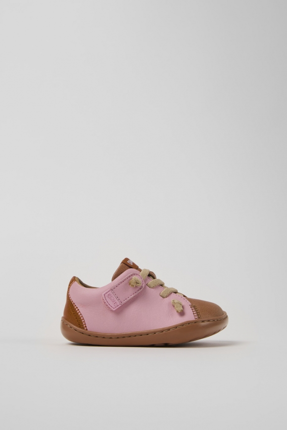 Camper Twins - Mehrfarbige Kinderschuhe aus Leder.