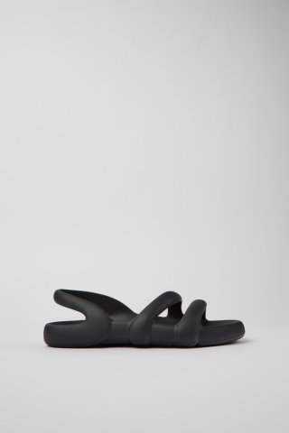 Camper Kobarah Flat Wide - Schwarze Sandalen EXTRALIGHT für Herren. Camper Kobarah Flat Wide - Schwarze Sandalen EXTRALIGHT für Herren.