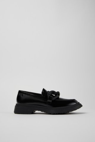 Camper Walden - Schwarze Lederwomen's Moccasin/Ballerina. Camper Walden - Schwarze Lederwomen's Moccasin/Ballerina.