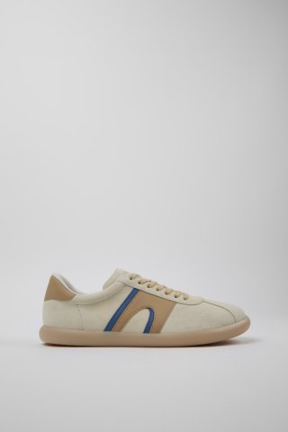 Camper Pelotas Soller - Mehrfarbiger Herrensneaker aus Nubukleder und Leder.