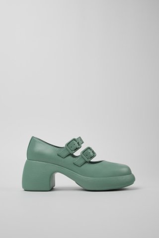 Camper Thelma - Grüne Lederschuhe für Damen. Camper Thelma - Grüne Lederschuhe für Damen.