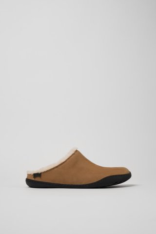 Camper Peu - Braune Damenclogs aus Nubukleder Camper Peu - Braune Damenclogs aus Nubukleder