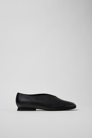 Camper Casi Myra - Schwarzer Lederschuh für Damen. Camper Casi Myra - Schwarzer Lederschuh für Damen.