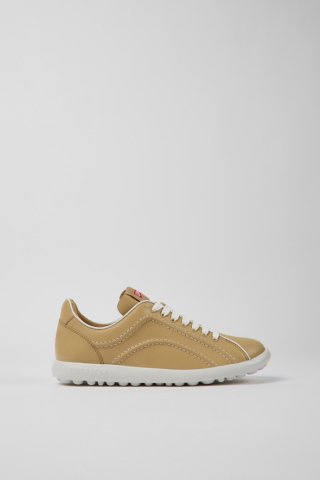 Camper Pelotas XLite - Beiger Damensneaker aus Leder Camper Pelotas XLite - Beiger Damensneaker aus Leder