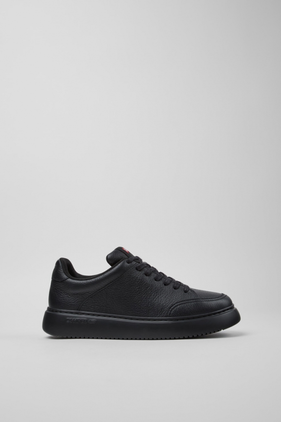 Camper Runner K21 - Schwarzer Lederschuh für Damen.