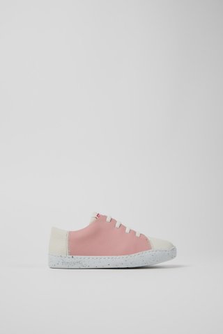 Camper Twins - Mehrfarbige Kindersneaker aus Leder und Nubukleder Camper Twins - Mehrfarbige Kindersneaker aus Leder und Nubukleder