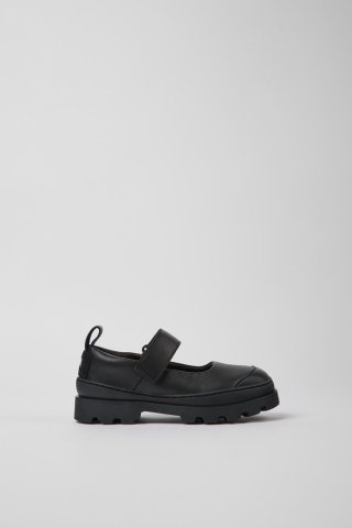 Camper Brutus - Schwarzer Kinder-Mary Jane aus Leder Camper Brutus - Schwarzer Kinder-Mary Jane aus Leder