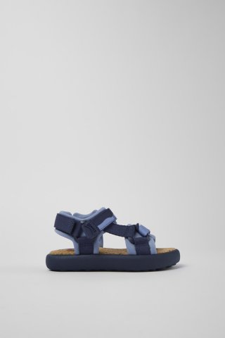 Camper Pelotas Flota - Blaue Textilsandalen Camper Pelotas Flota - Blaue Textilsandalen