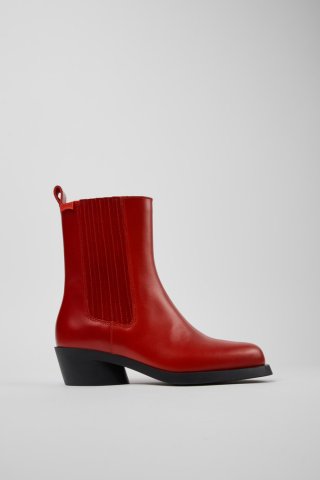 Camper Bonnie - Roter Damenstiefel aus Leder Camper Bonnie - Roter Damenstiefel aus Leder