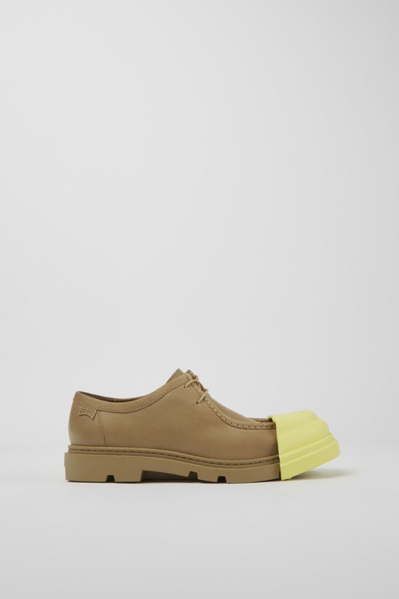 Camper Junction - Beiger Damenschuh aus Leder