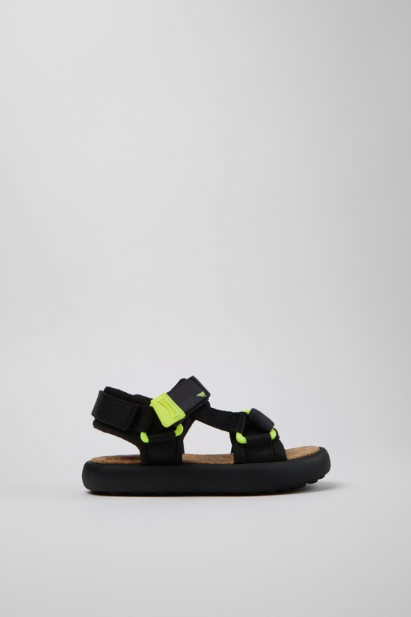 Camper Pelotas Flota - Mehrfarbige Kindersandalen aus Recycling-PET.
