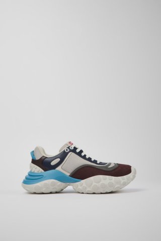 Camper Pelotas Mars - Bunter Damensneaker aus Nubukleder und Textil