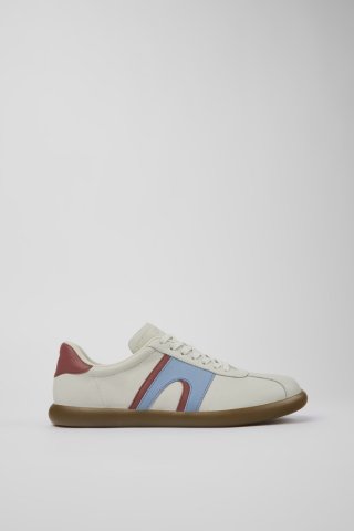 Camper Twins - Weißer Herrensneaker aus Leder Camper Twins - Weißer Herrensneaker aus Leder
