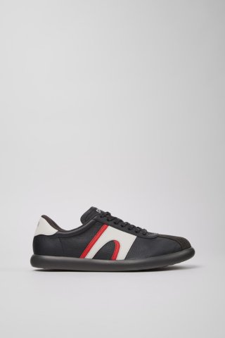 Camper Pelotas Soller - Mehrfarbiger Herrensneaker aus Leder und Nubukleder. Camper Pelotas Soller - Mehrfarbiger Herrensneaker aus Leder und Nubukleder.
