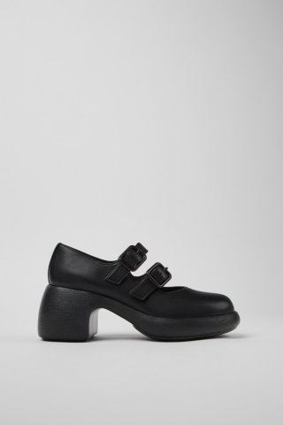 Camper Thelma - Schwarzer Damenschuh aus Leder. Camper Thelma - Schwarzer Damenschuh aus Leder.