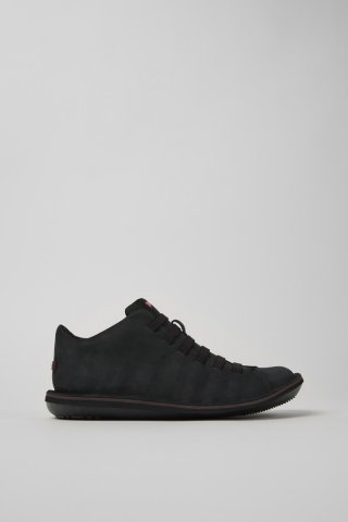 Camper Beetle - Schwarzer Ledersneaker Camper Beetle - Schwarzer Ledersneaker