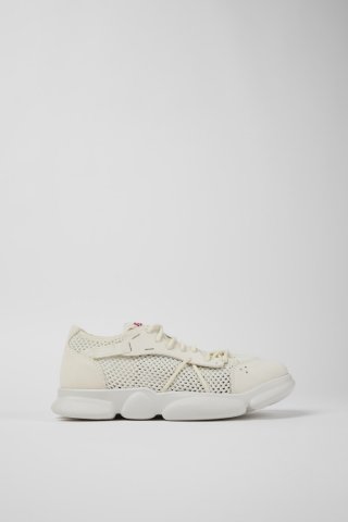 Camper Karst - Weißer Damensneaker aus TENCEL™ und MIRIUM® Camper Karst - Weißer Damensneaker aus TENCEL™ und MIRIUM®