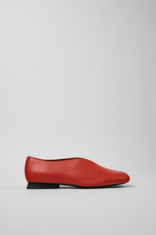 Camper Casi Myra - Roter Lederschuh für Damen. Camper Casi Myra - Roter Lederschuh für Damen.