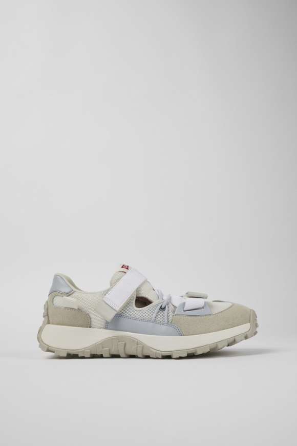 Camper Drift Trail - Mehrfarbiger Herrensneaker aus Textil/Nubukleder