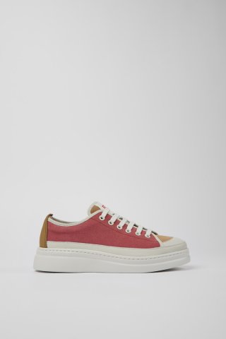 Camper Twins - Mehrfarbiger Damensneaker aus Textil/Leder Camper Twins - Mehrfarbiger Damensneaker aus Textil/Leder