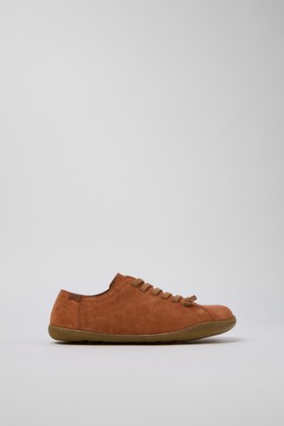 Camper Peu - Rote Nubukschuhe für Damen. Camper Peu - Rote Nubukschuhe für Damen.