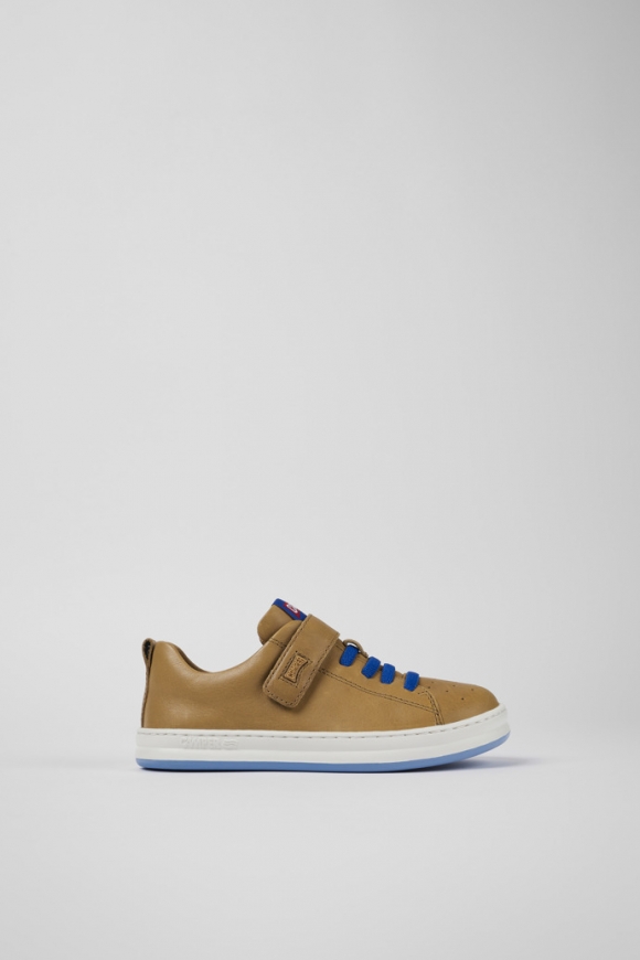 Camper Runner - Brauner Ledersneaker