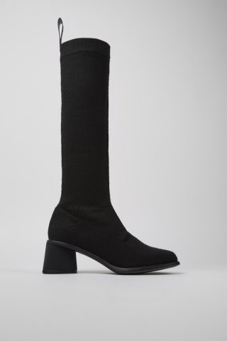 Camper Kiara TENCEL® - Schwarzer Damenstiefel aus Textil Camper Kiara TENCEL® - Schwarzer Damenstiefel aus Textil