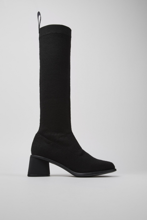 Camper Kiara TENCEL® - Schwarzer Damenstiefel aus Textil