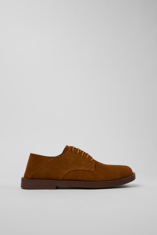 Camper Don - Brauner Herrenschuh aus Nubukleder. Camper Don - Brauner Herrenschuh aus Nubukleder.