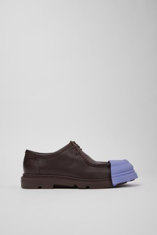 Camper Junction - Brauner Herrenschuh aus Leder. Camper Junction - Brauner Herrenschuh aus Leder.