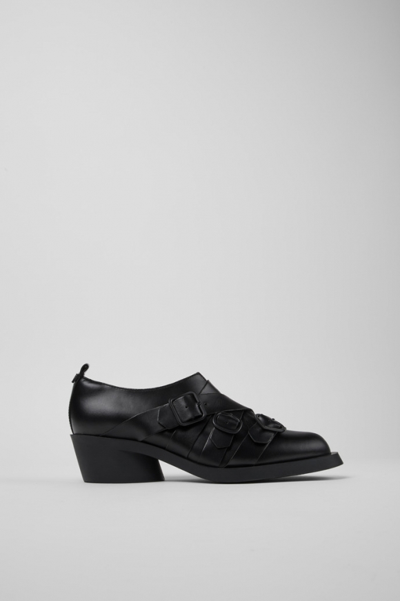 Camper Twins - Schwarzer Damenschuh aus Leder