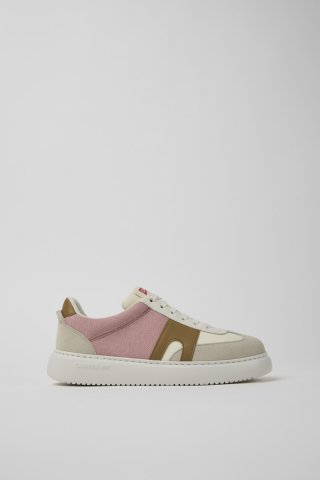 Camper Runner K21 - Mehrfarbiger Damensneaker aus Nubukleder und Textil Camper Runner K21 - Mehrfarbiger Damensneaker aus Nubukleder und Textil