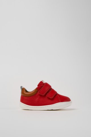 Camper Peu - Mehrfarbige Kindersneaker aus Leder.
