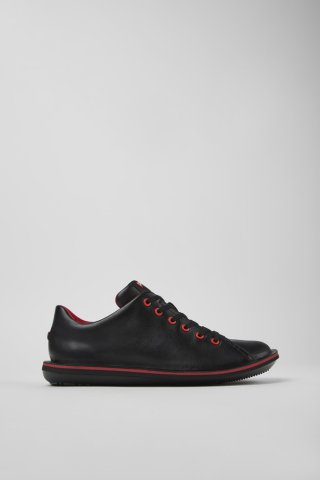 Camper Beetle - Schwarzer Herrenschuh aus Leder. Camper Beetle - Schwarzer Herrenschuh aus Leder.