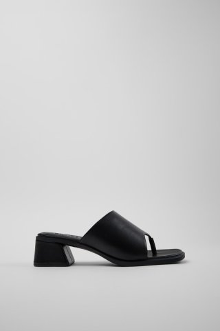 Camper Kora Sandal - Schwarze Ledersandale für Damen. Camper Kora Sandal - Schwarze Ledersandale für Damen.