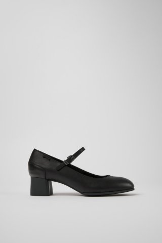 Camper Katie - Schwarzer Damenschuh aus Leder. Camper Katie - Schwarzer Damenschuh aus Leder.