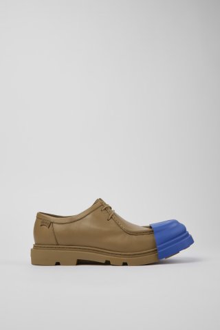 Camper Junction - Brauner Wallabee-Herrenschuh aus Leder Camper Junction - Brauner Wallabee-Herrenschuh aus Leder