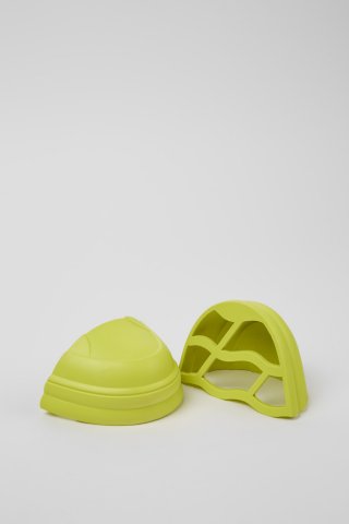 Camper Junction Runner Toe Caps - Zehenaufsätze aus Gummi in Grün-Gelb