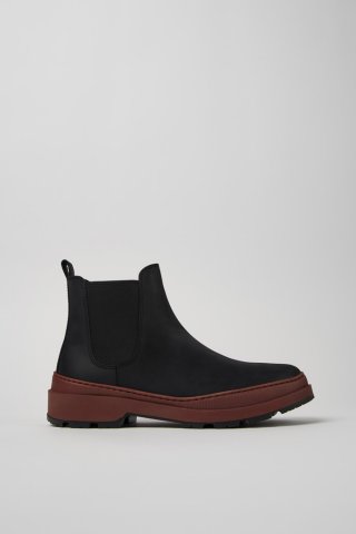 Camper Brutus Trek MICHELIN - Schwarze Herrenstiefelette aus Nubukleder Camper Brutus Trek MICHELIN - Schwarze Herrenstiefelette aus Nubukleder