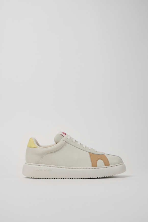 Camper Twins - Mehrfarbige Ledersneaker für Damen.