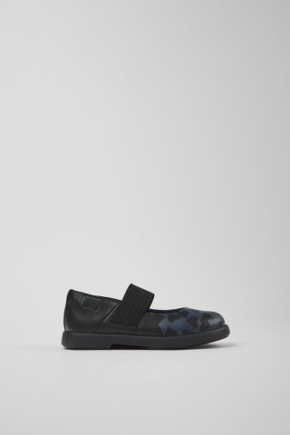 Camper Twins - Schwarzer Kinder-Mary Jane aus Leder Camper Twins - Schwarzer Kinder-Mary Jane aus Leder