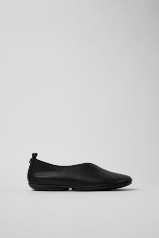 Camper Right Nina - Schwarzer Lederballerina für Damen. Camper Right Nina - Schwarzer Lederballerina für Damen.