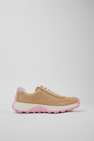 Camper Drift Trail VIBRAM - Mehrfarbiger Damessneaker aus Nubukleder und Textil.