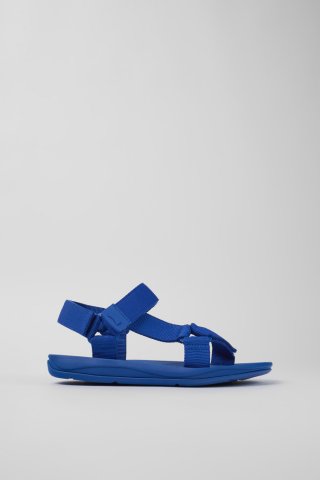Camper Match - Blaue Herrensandalen aus Textil Camper Match - Blaue Herrensandalen aus Textil