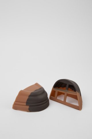 Camper Junction Toe Caps - Zehenaufsätze aus Gummi in Braun