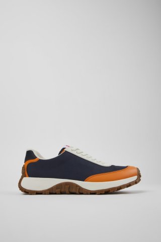 Camper Camper x INEOS Britannia - Blauer Herrensneaker aus Textil/Leder