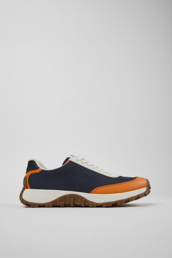 Camper Camper x INEOS Britannia - Blauer Herrensneaker aus Textil/Leder
