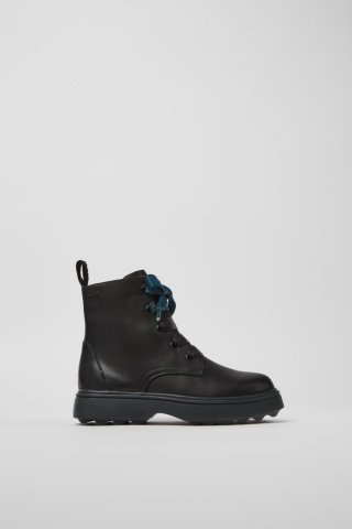 Camper Norte - Schwarze Kinderstiefelette aus Leder Camper Norte - Schwarze Kinderstiefelette aus Leder