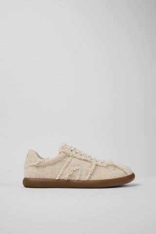 Camper Pelotas Soller - Beiger Herrensneaker aus Bio-Baumwolle. Camper Pelotas Soller - Beiger Herrensneaker aus Bio-Baumwolle.